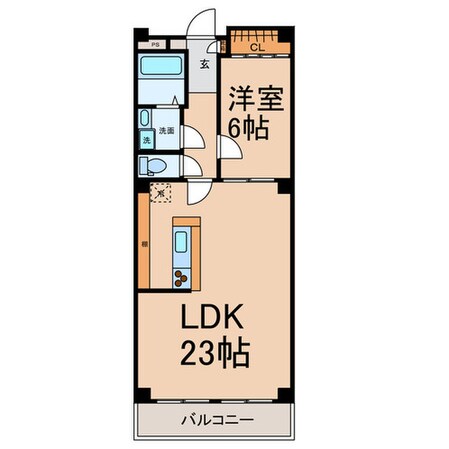 アヴォワール丸の内の物件間取画像